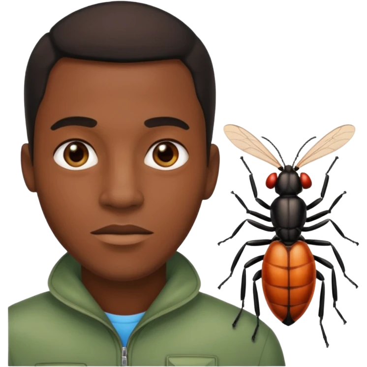 insecticider black man emoji