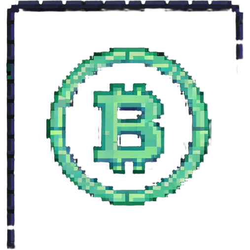 S.R CRYPTO logo text displayed in classic 8-bit pixel style emoji