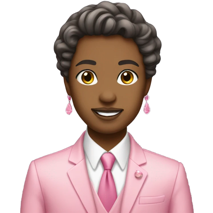 Pretty in pink emoji