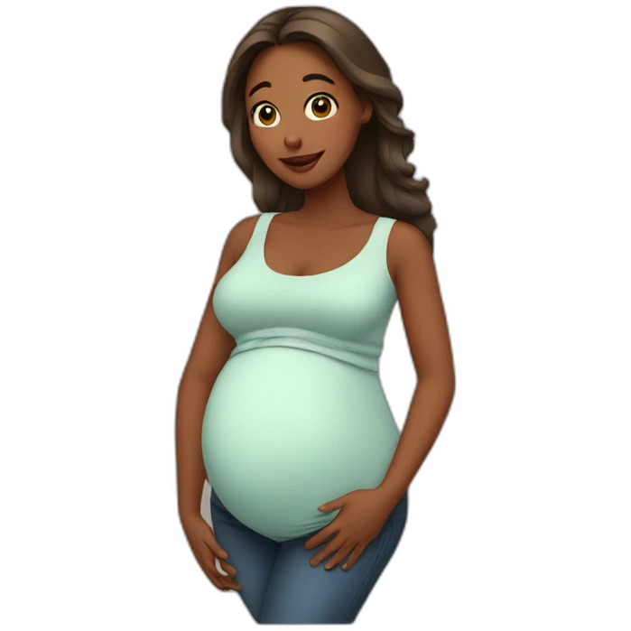 pregnant emoji