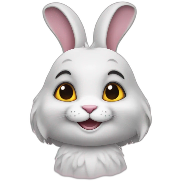 Alice in wonderland rabbit emoji