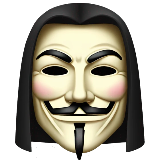 v for vendetta emoji