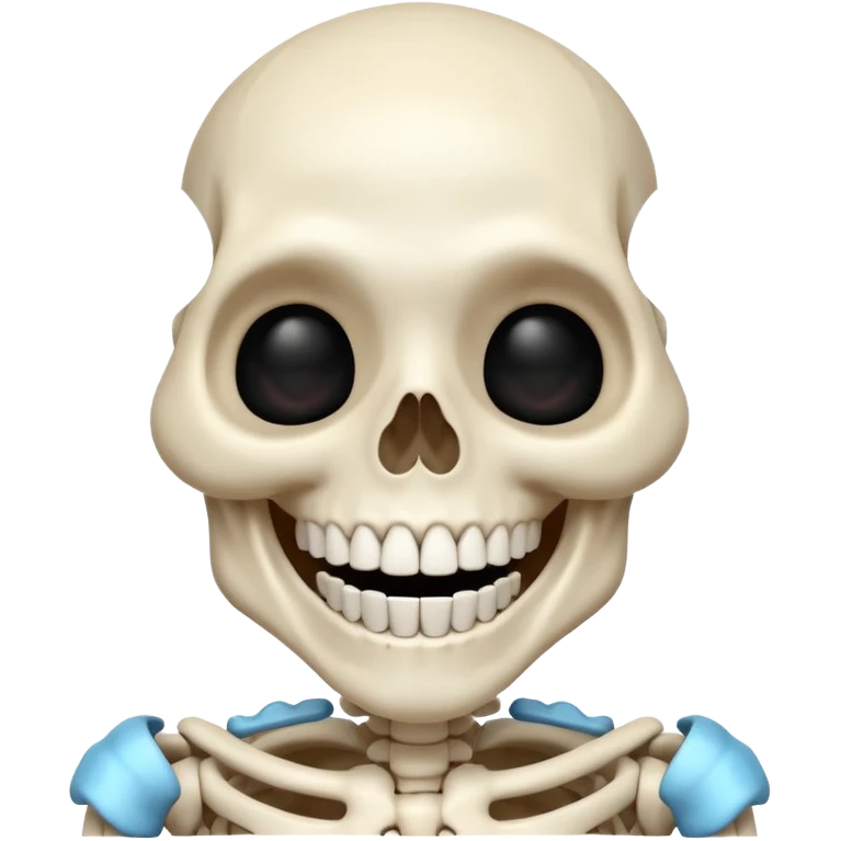 laughing skeleton emoji