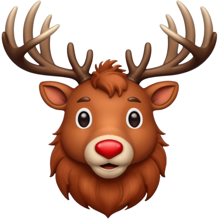 Rudolph emoji