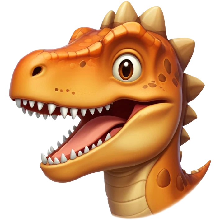 dinosaur laughing emoji