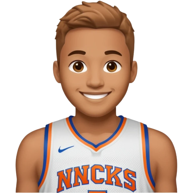 Smiley new york knicks emoji
