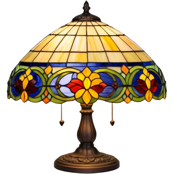 Tiffany lamp emoji