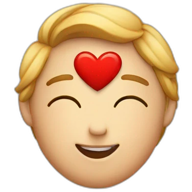 a red heart. written "My wife" in the middle emoji