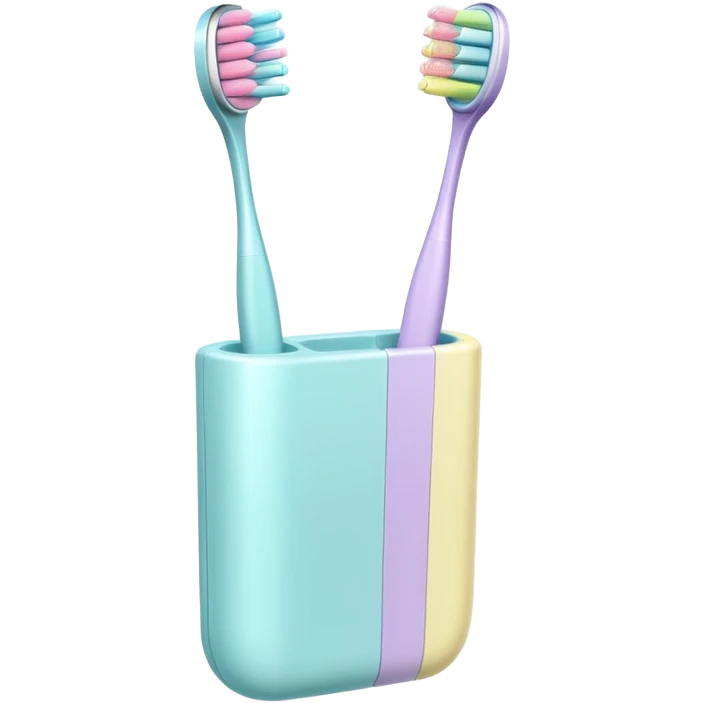 giant pastel y2k toothbrush emoji