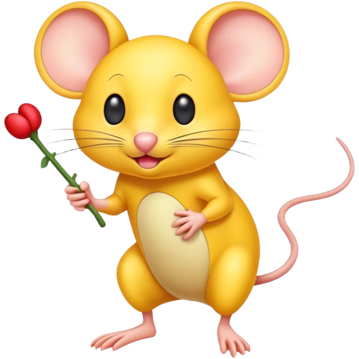 yellow mouse emoji
