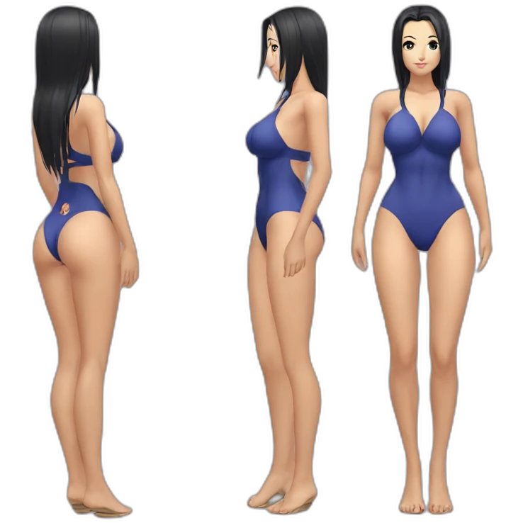 nico robin full body pawg bikini emoji