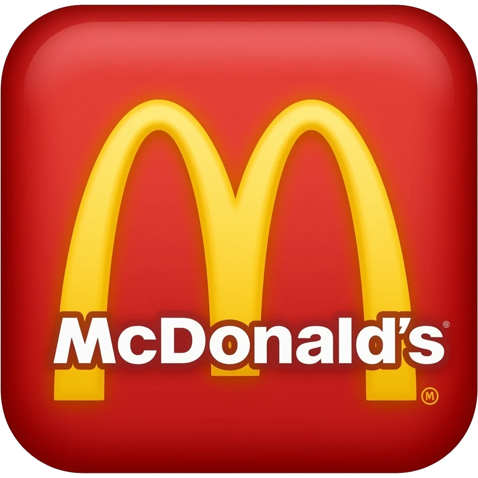 McDonald's logo emoji