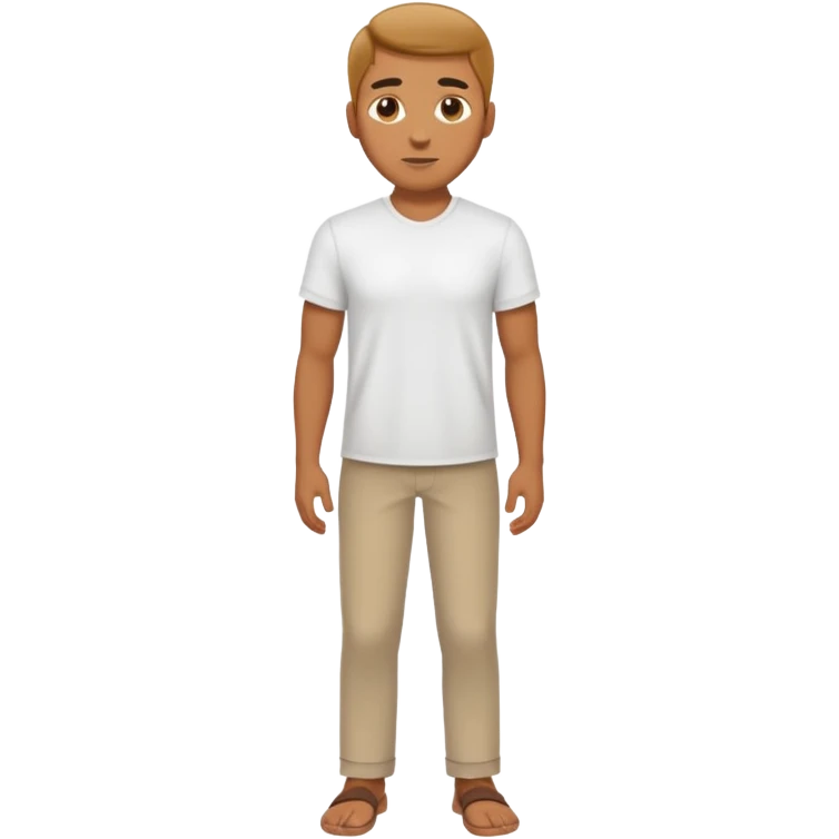 Naked man full body emoji