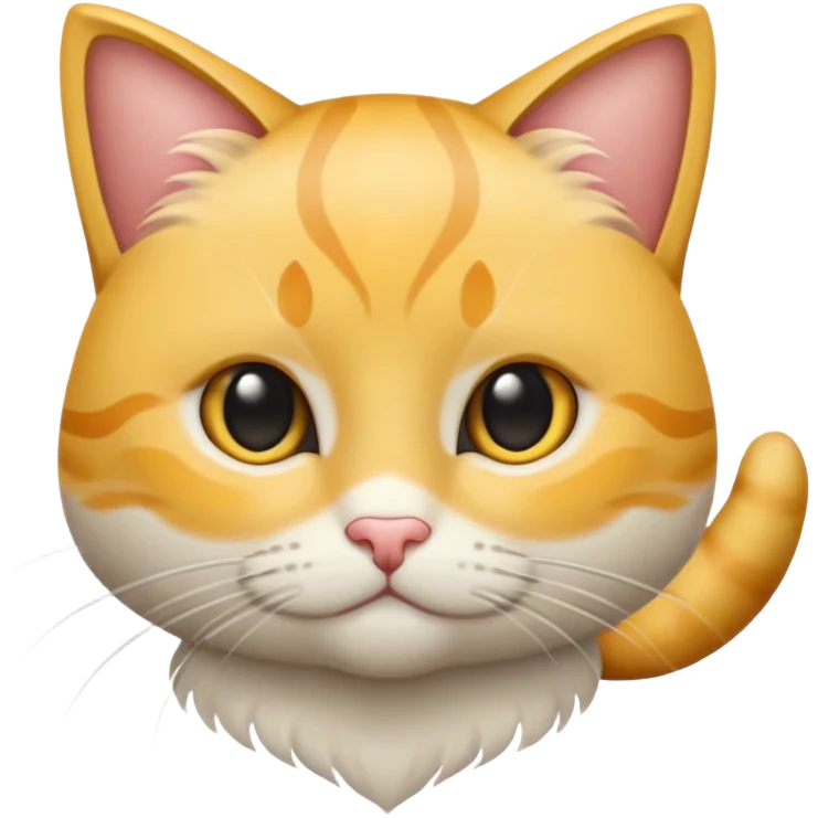 Шрек в виде кота в шляпе emoji