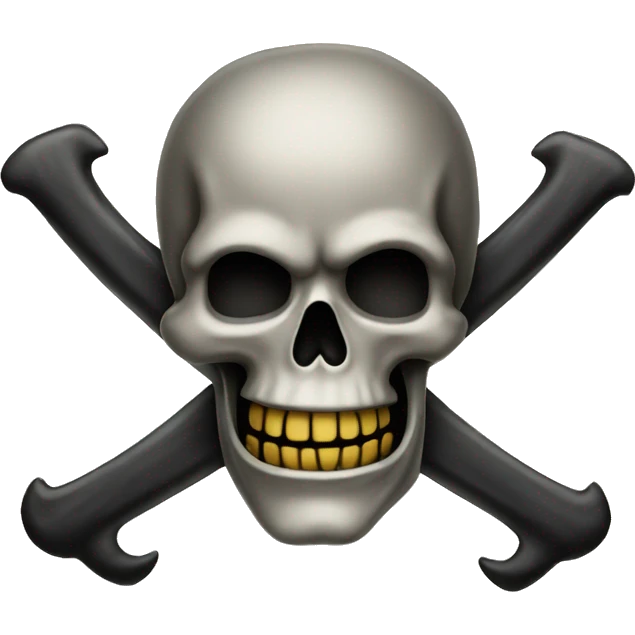 sad "jolly Roger" emoji