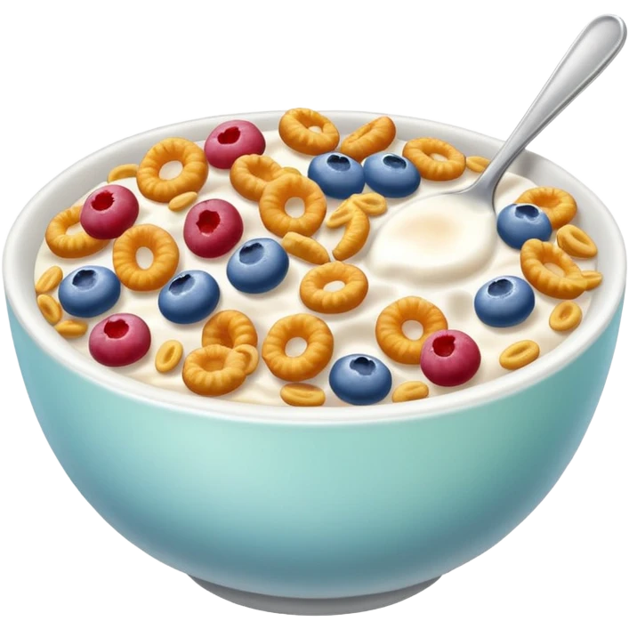 cereal with milk emoji