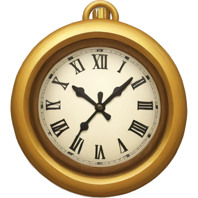 reloj cuerda emoji
