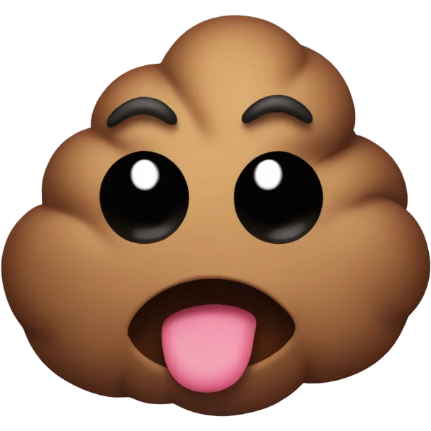 Cute poop emoji