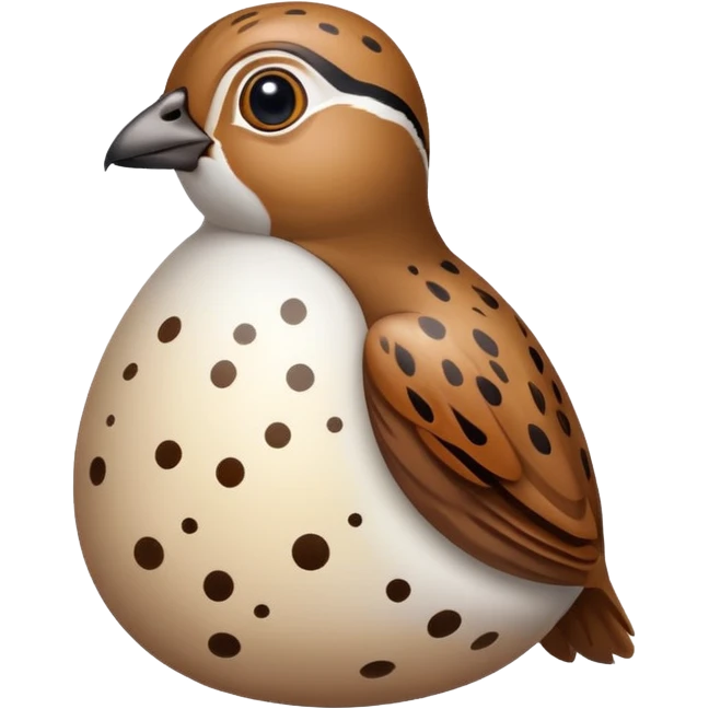 can you make a quail and quail egg emoji