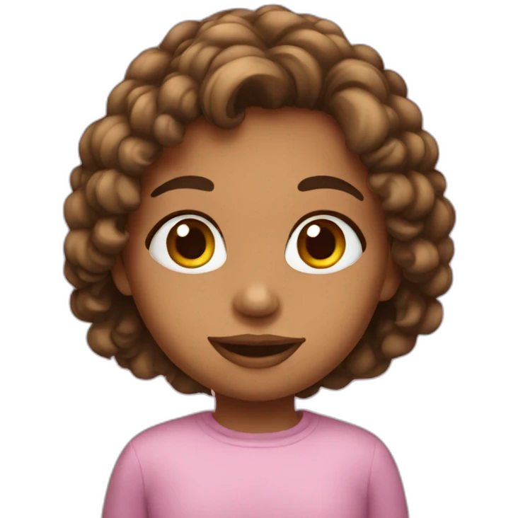 Sweet girl emoji
