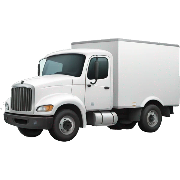 White truck emoji