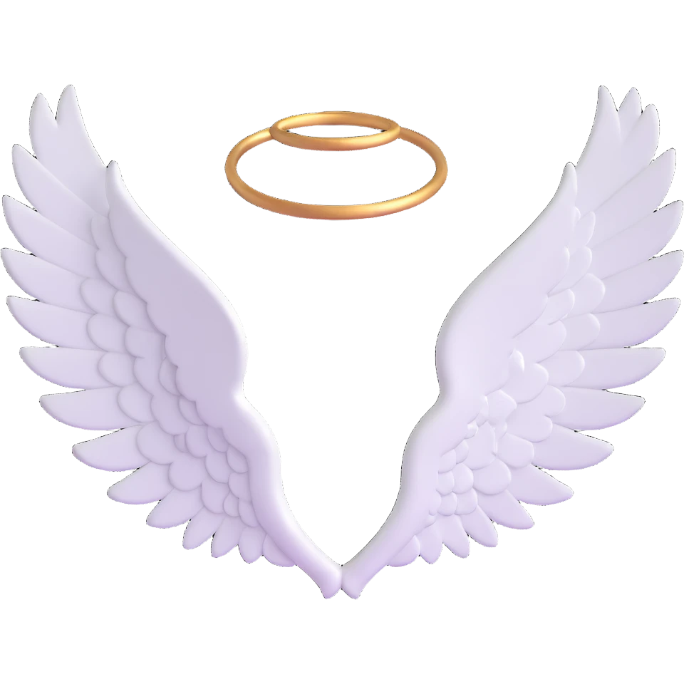 Angel wings emoji