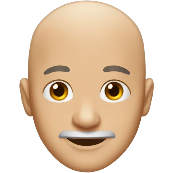 Bald guy emoji