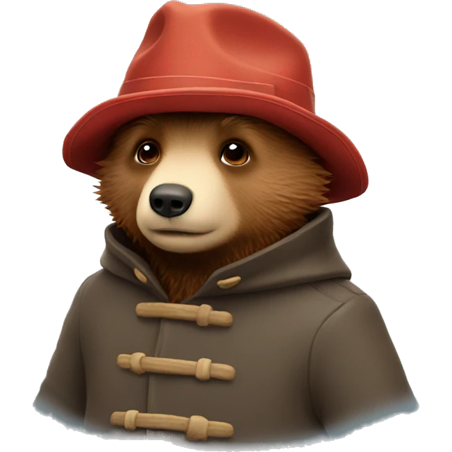 Paddington Bear emoji