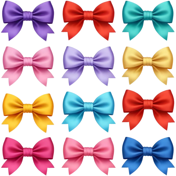 Bows emoji