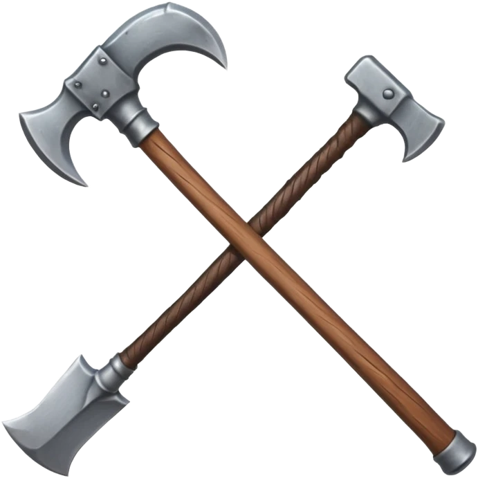 barbarian axe emoji