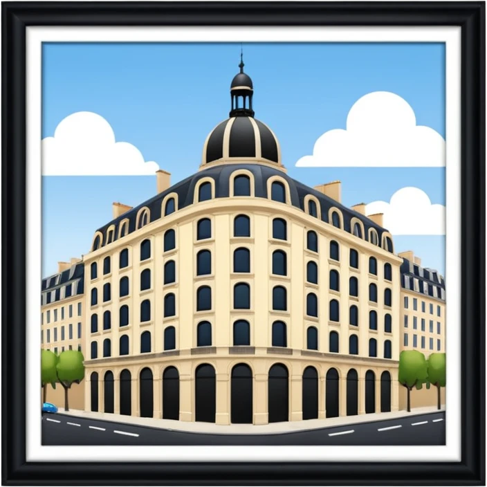 Haussman architecture emoji