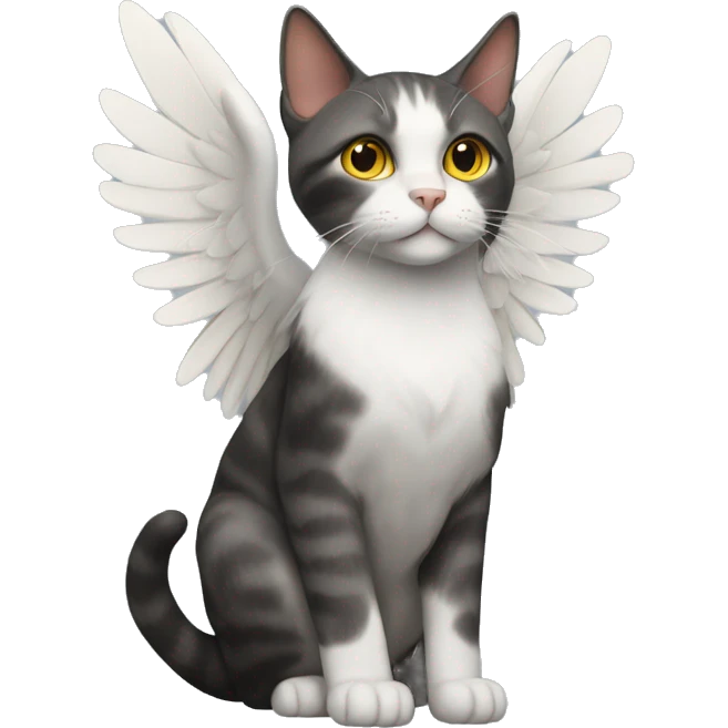 A cat with wings  emoji