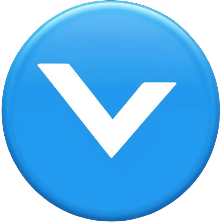 blue tick inside a blue circle emoji