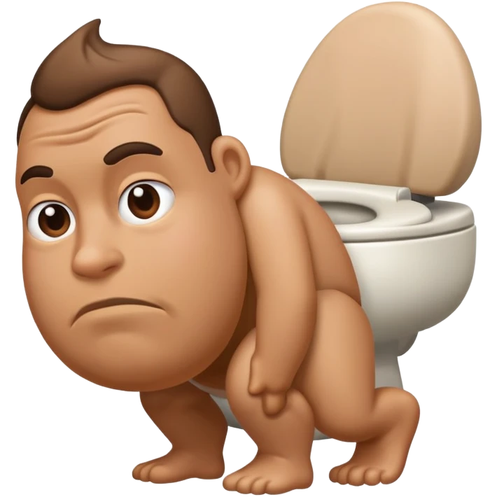 pooping man emoji
