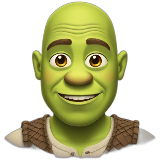 shrek without hair emoji