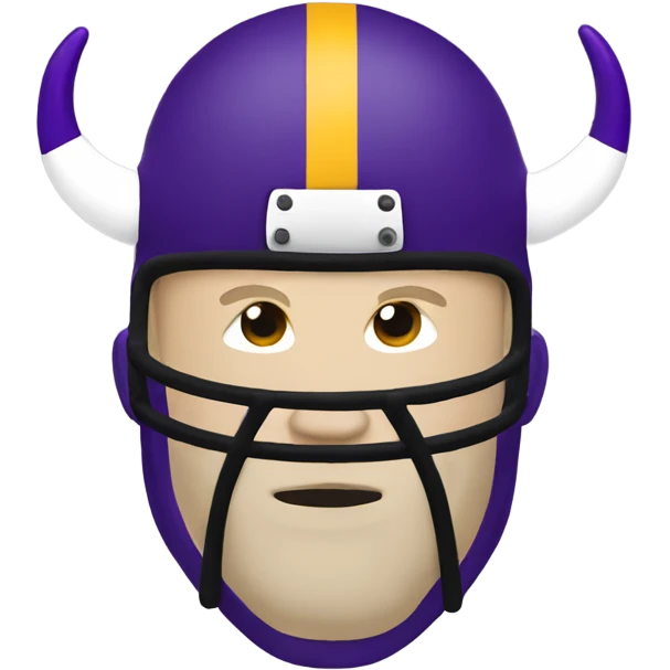 Minnesota Vikings logo emoji