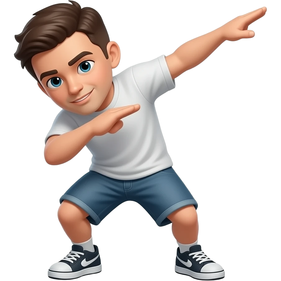 Look at my dab emoji