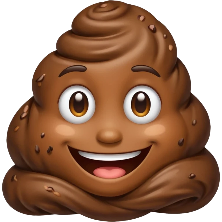 Poop person emoji