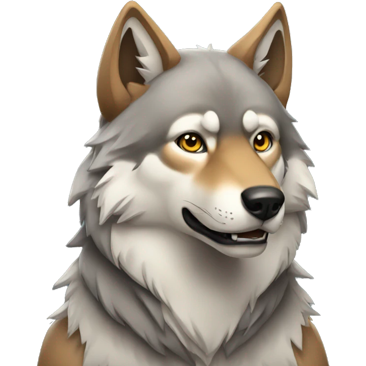Wolf emoji