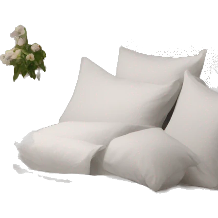 Beautiful bed linen emoji
