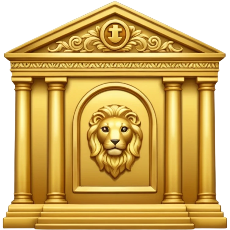bank color gold emoji