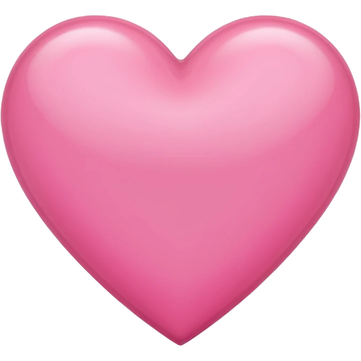 the pink heart emoji