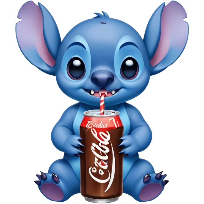 Stich wiht a cola emoji
