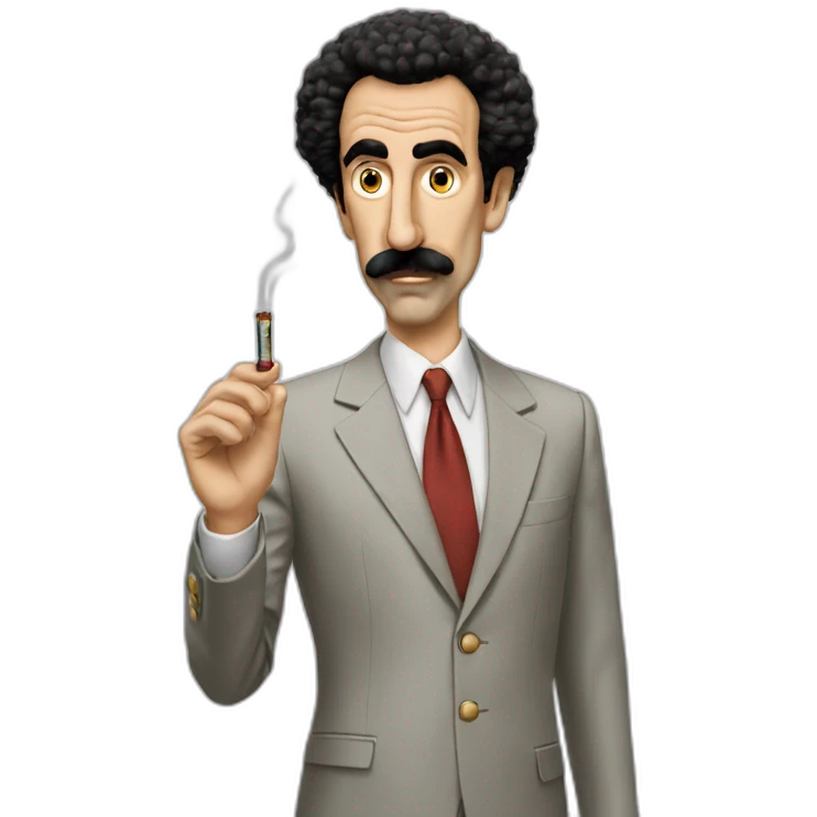 borat-with-a-cigarrete emoji