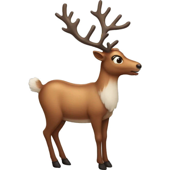 Reindeer emoji