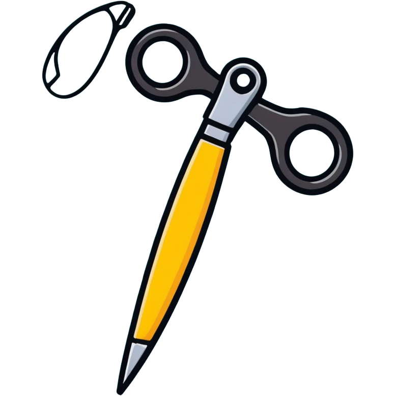 Scissors emoji
