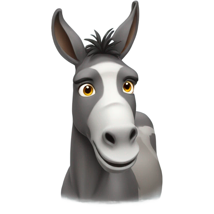 Dumb donkey emoji