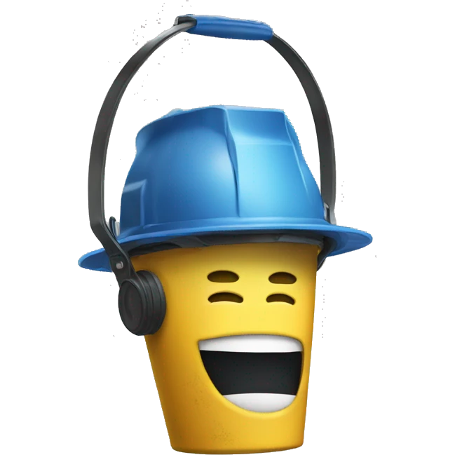 digital bucket head emoji