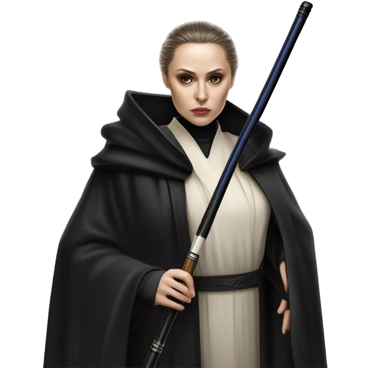 Padme amidala playing pool against darth Sidius emoji
