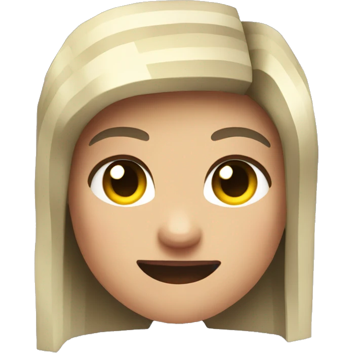 Minecraft happy female emoji